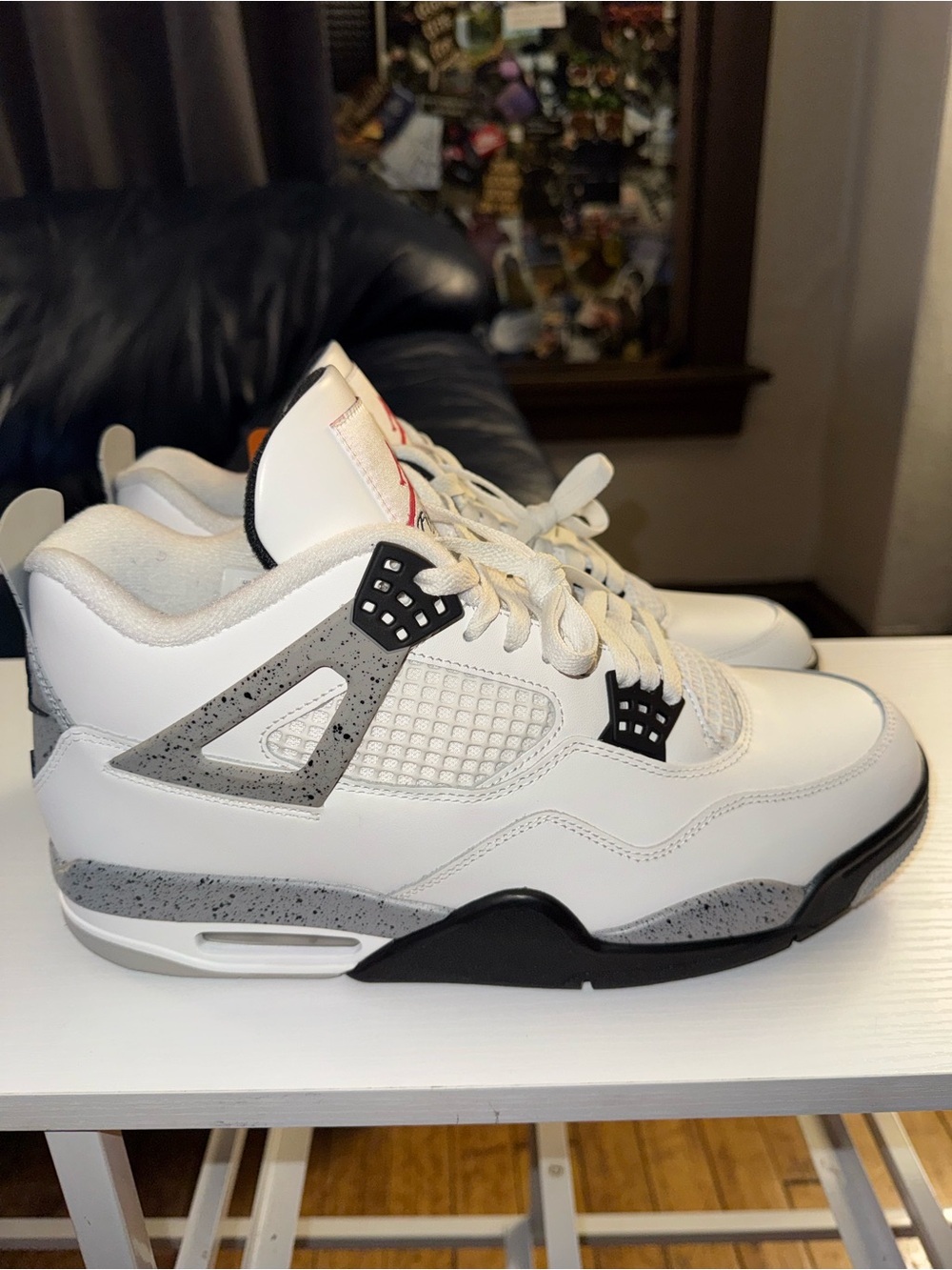 Air Jordan 4 Retro OG “White Cement” 2025 - Picture 2 of 5